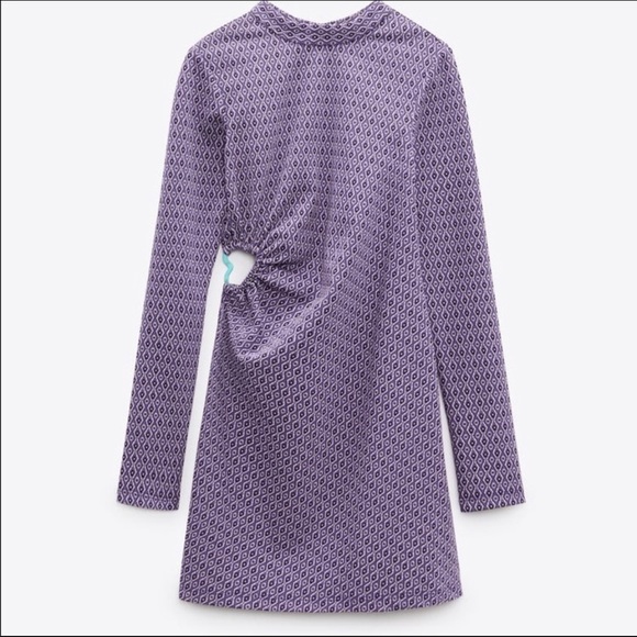 ZARA LILAC PRINT DRESS
3-7RS